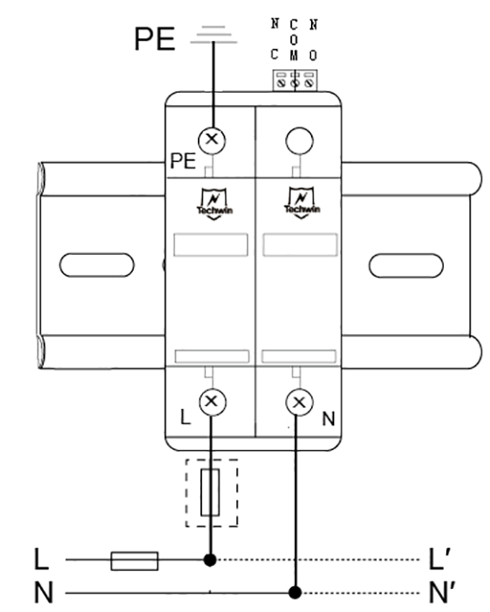 M60B2接线示意图