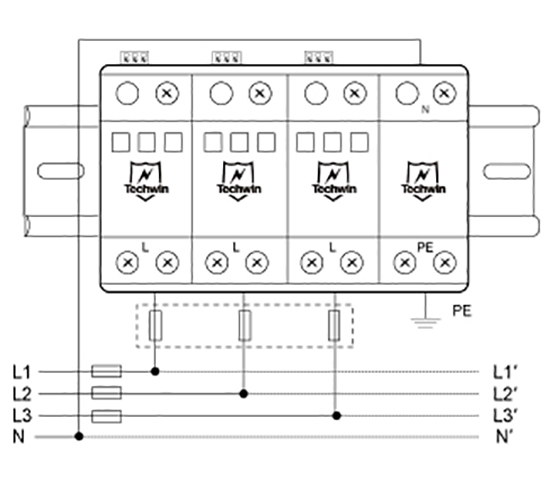 M80B3+N接线示意图